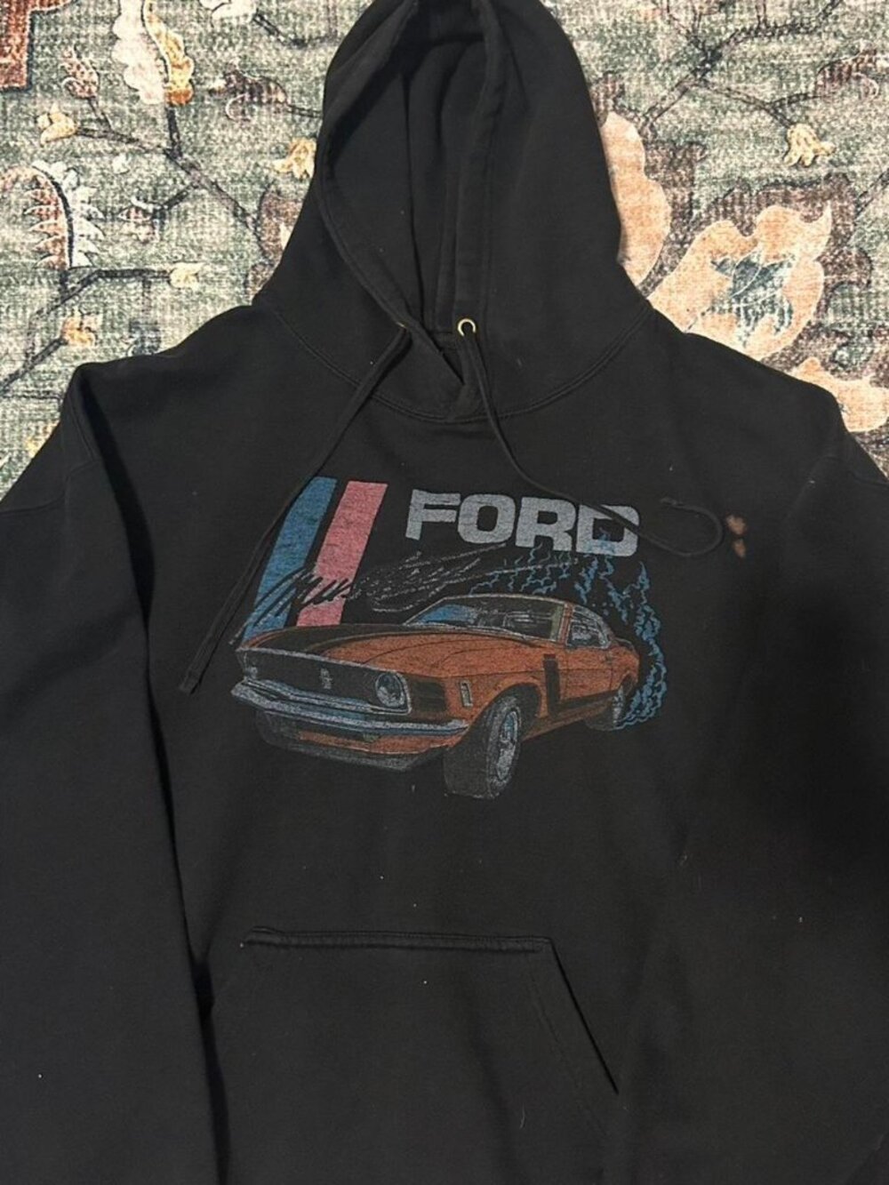 Prizm Black Hoodie Size L